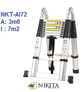 Thang Nhôm Rút Đôi Nikita AI72 - 7m2